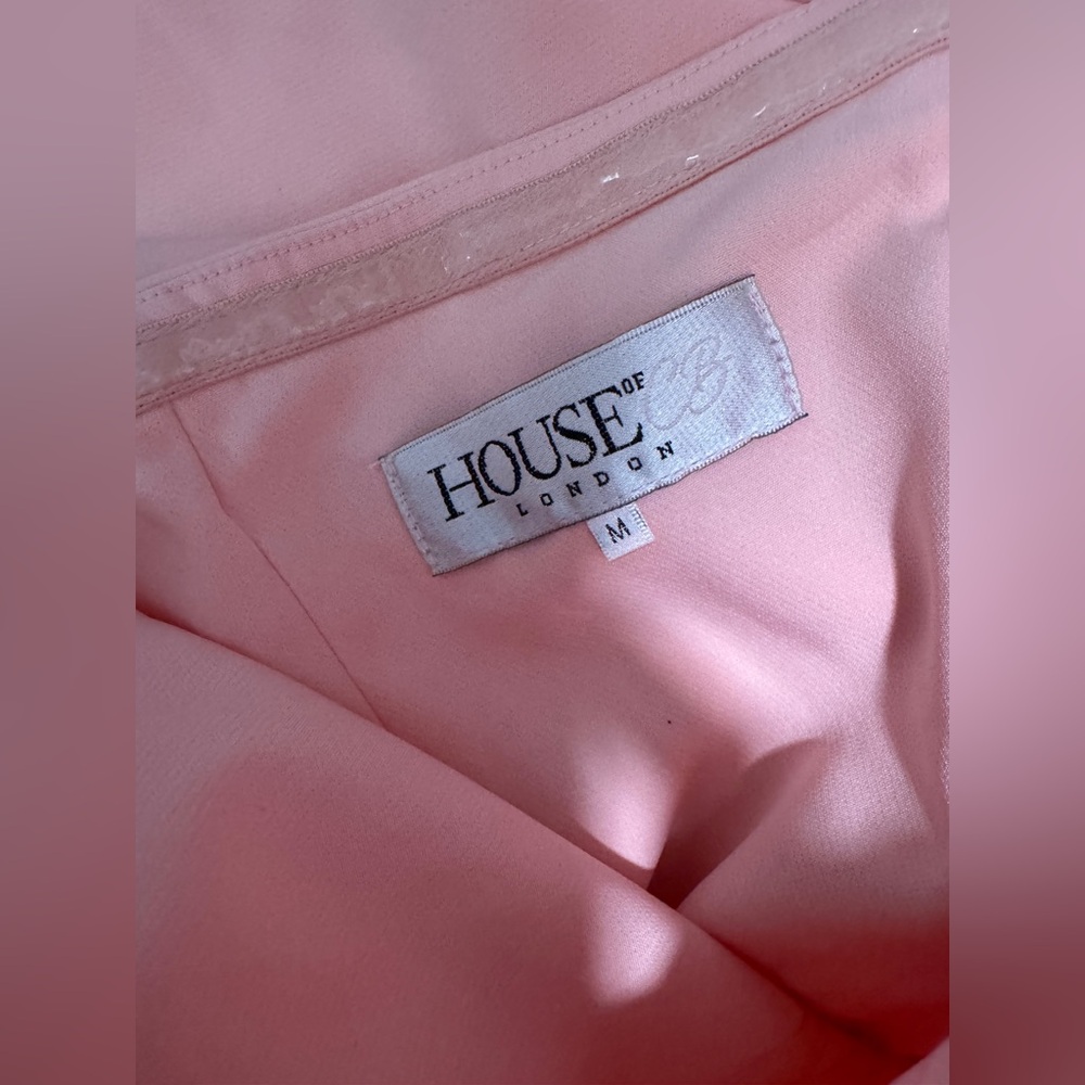 House of CB Merciena Pale Pink Dress Medium RARE - Picture 14 of 16
